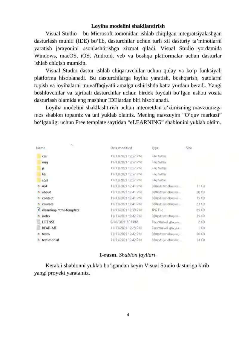 Microsoft Visual Studio 4