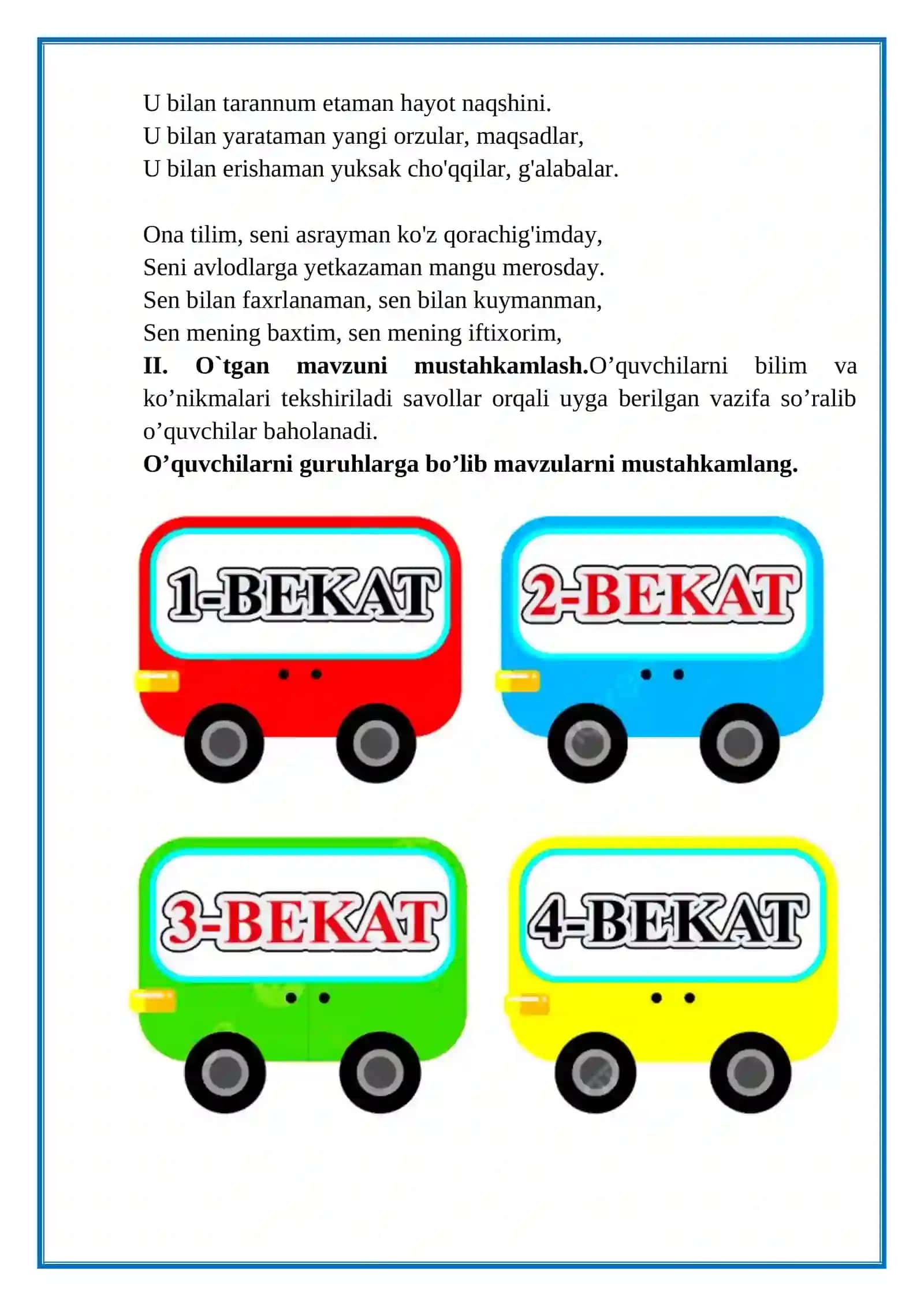 3-sinf. Ona tili. Fe’l yasovchi qo’shimchalar. 1-dars 4