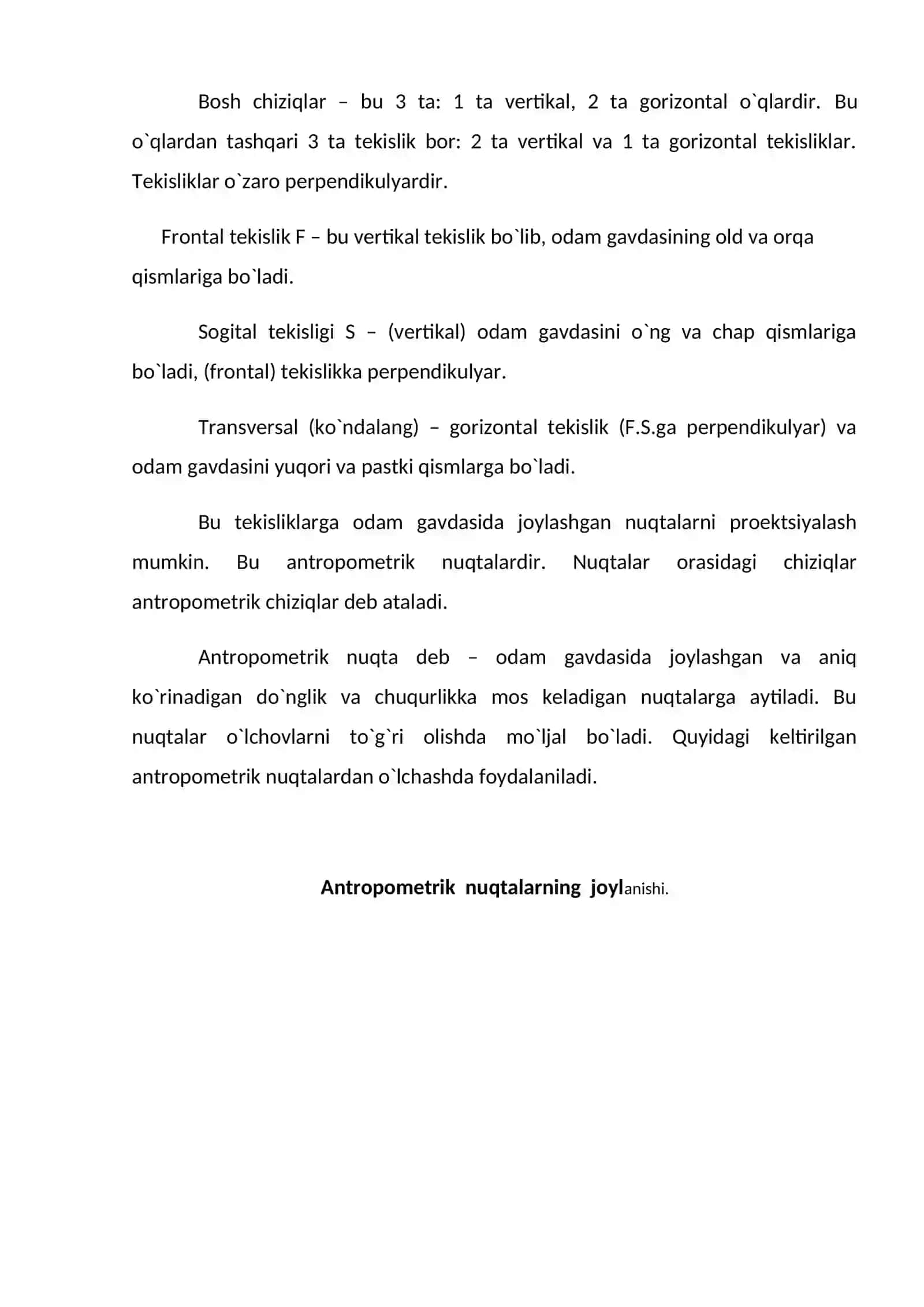 Odam gavdasi antropometriyasi 4