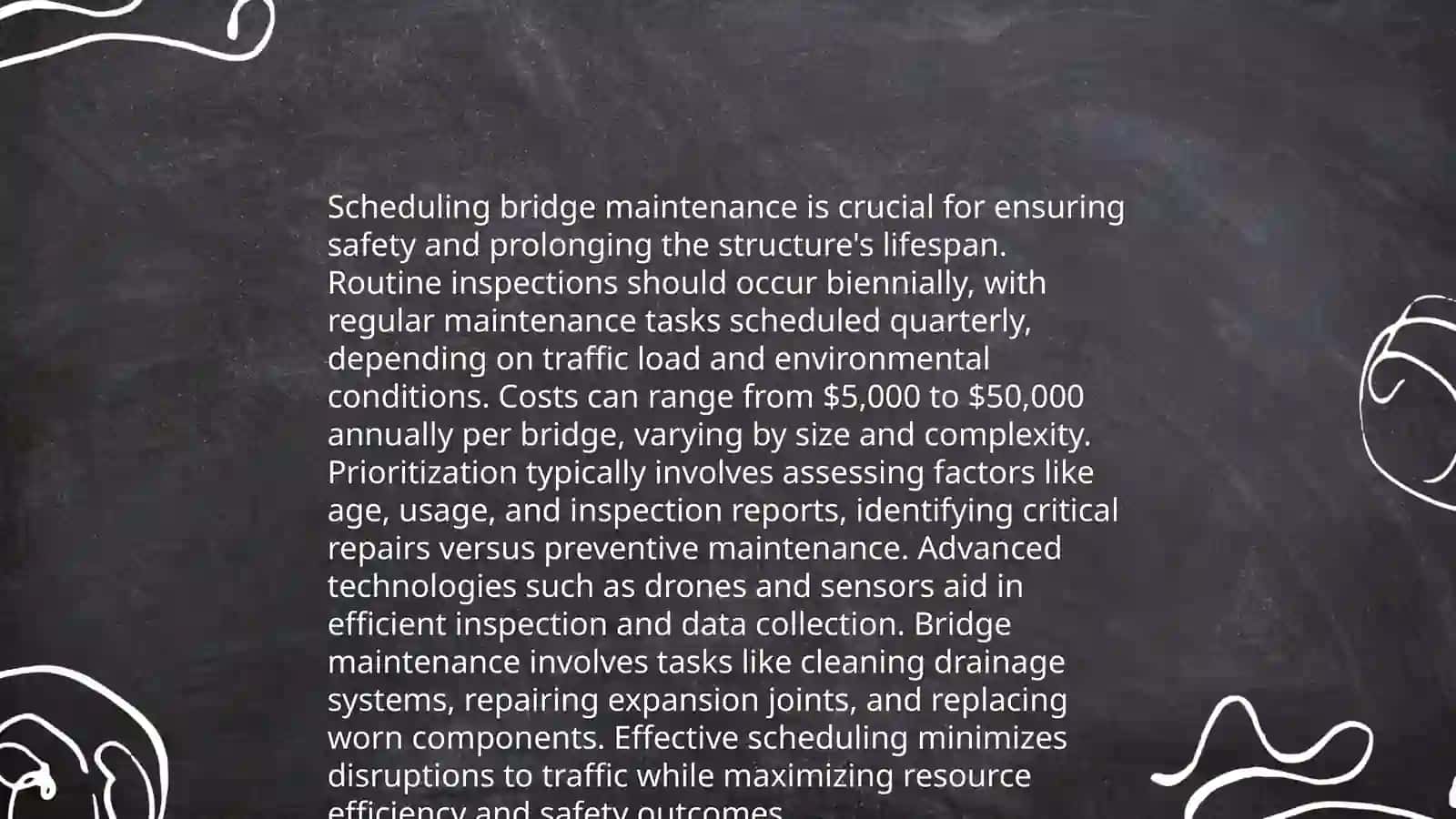 Schedules bridges 4