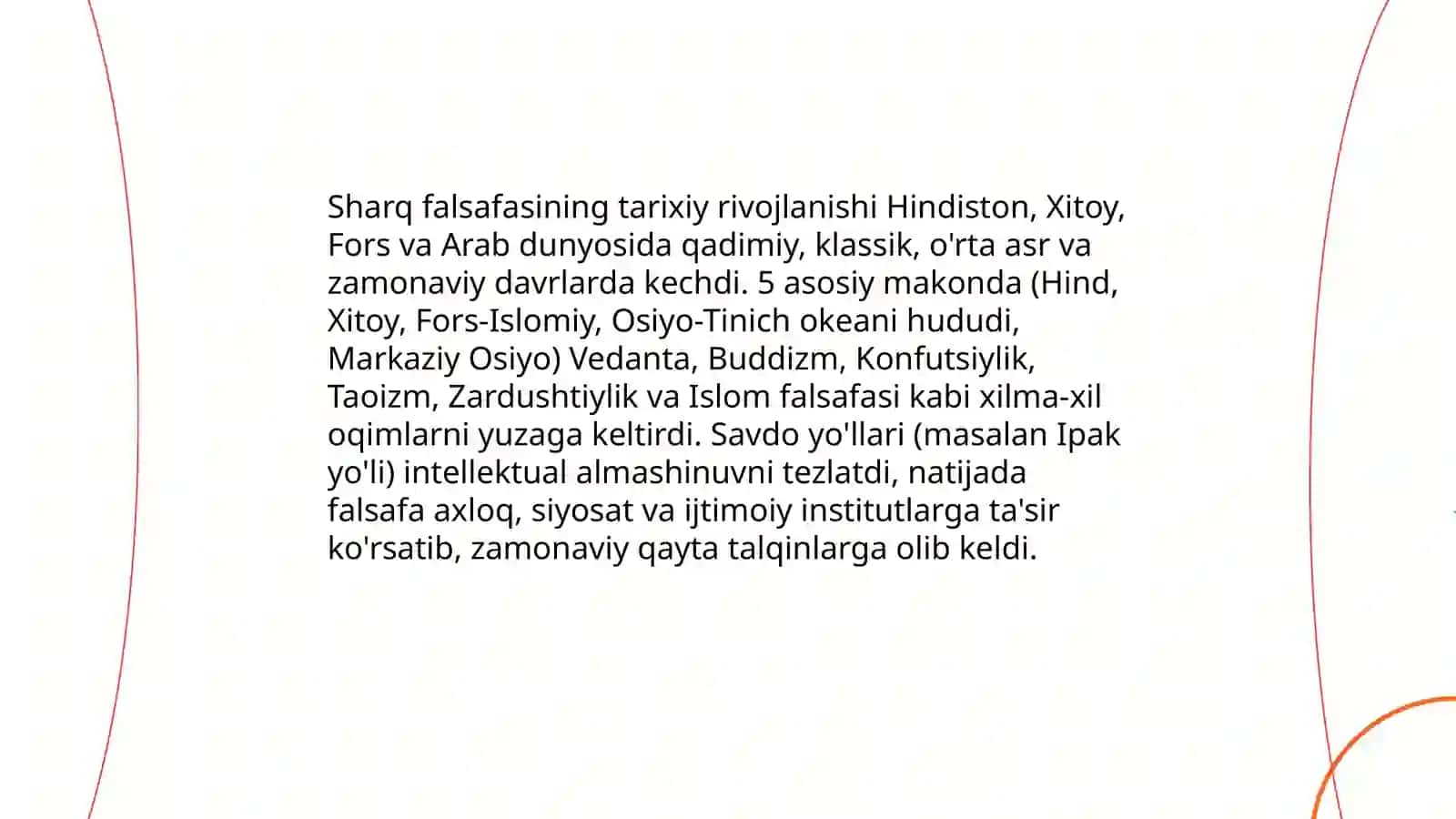 Sharq falsafasining mohiyati va ijtimoiy taraqqiyotdagi roli 4