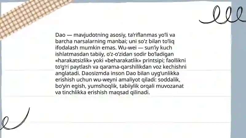 Konfutsiychilik, Daosizm, Sintoizm dinlari 4