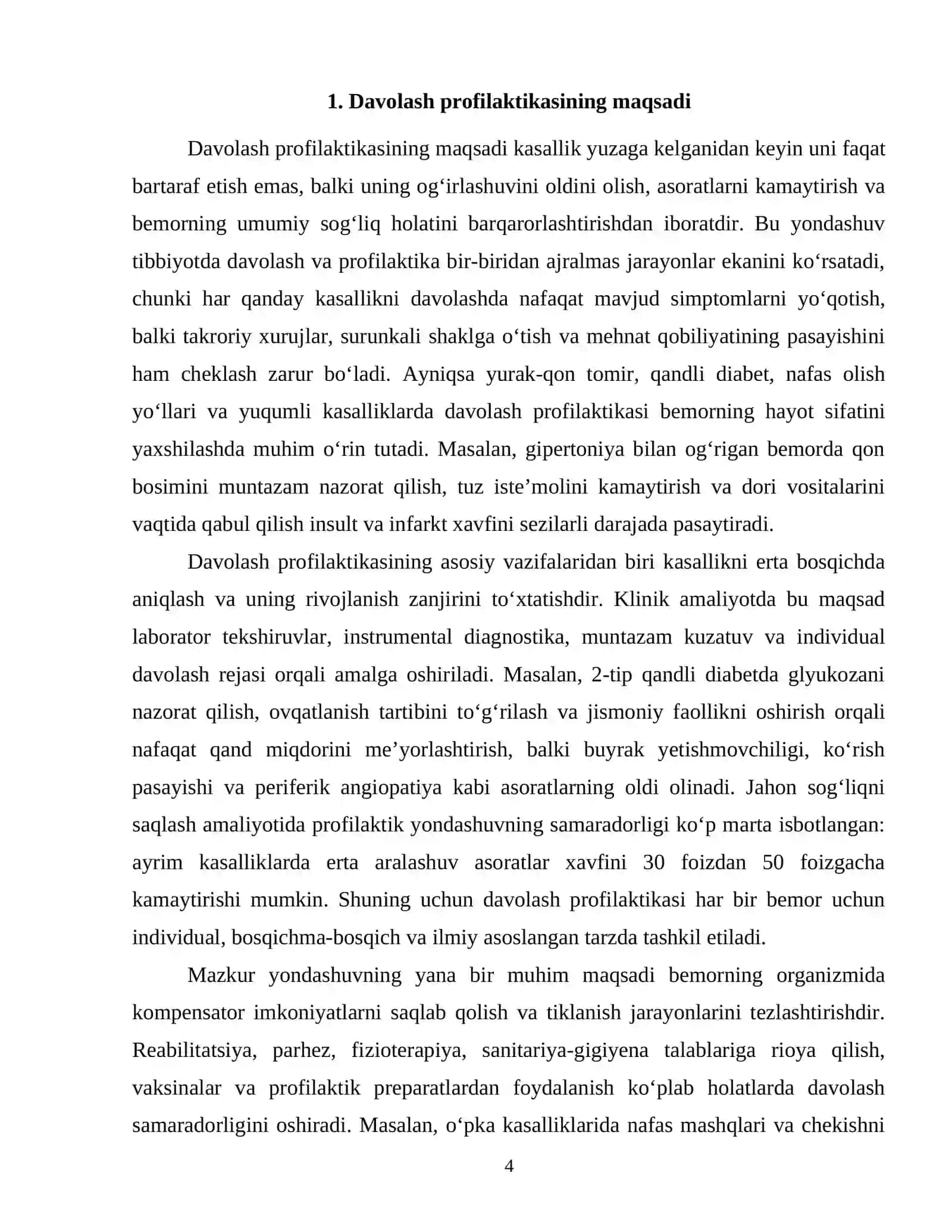 DAVOLASH PROFILAKTIKASI 4