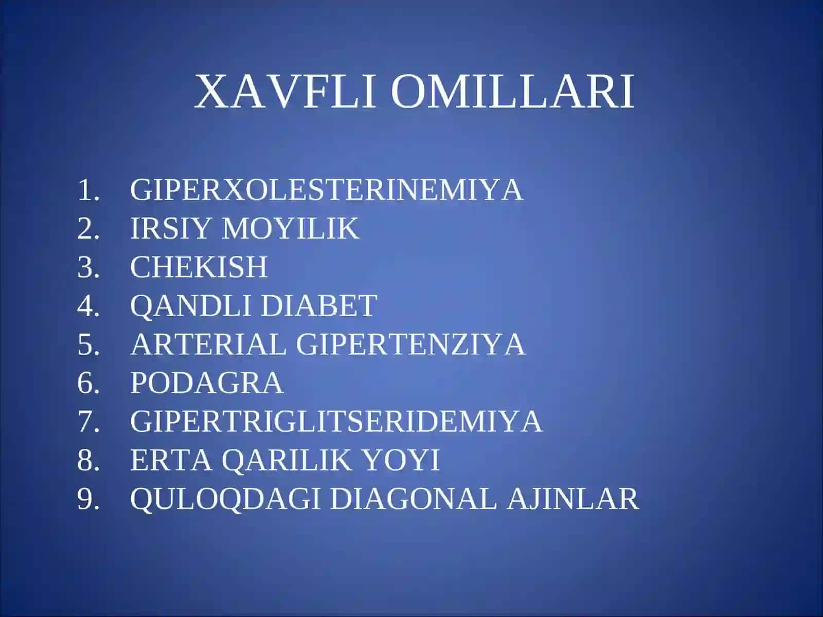 yurak ishemik kasalligi miokard infarkti 4