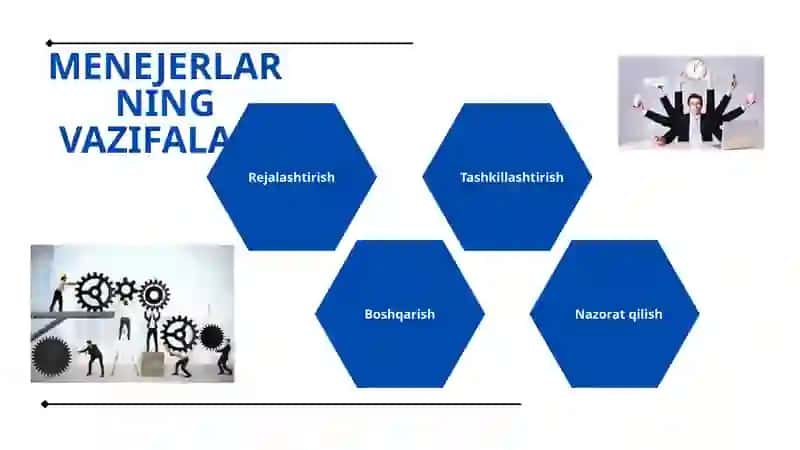 MENEJERLARNING VAZIFALARI 4