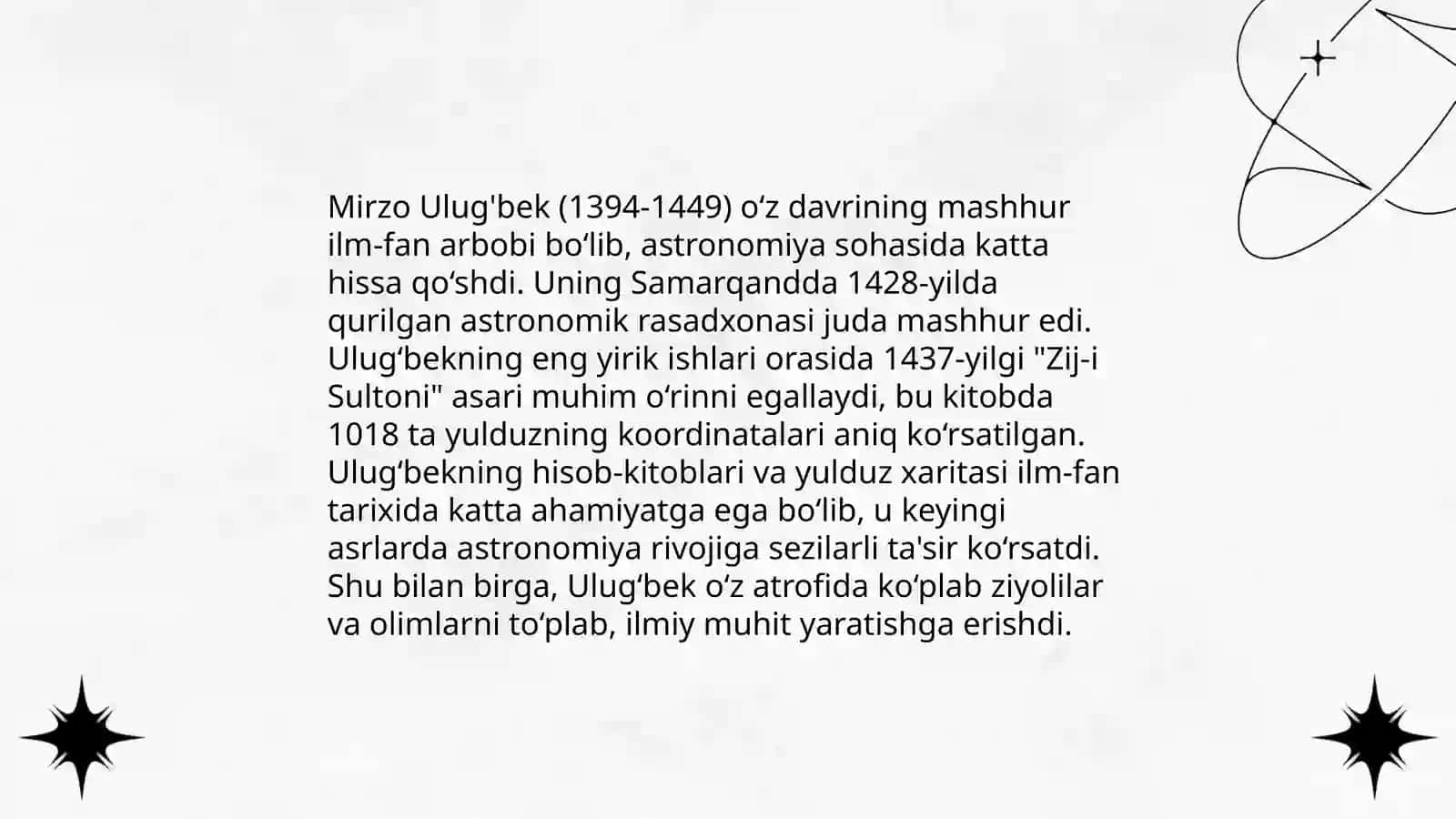 Mirzo Ulug'bek- yurt himoyachisi 4