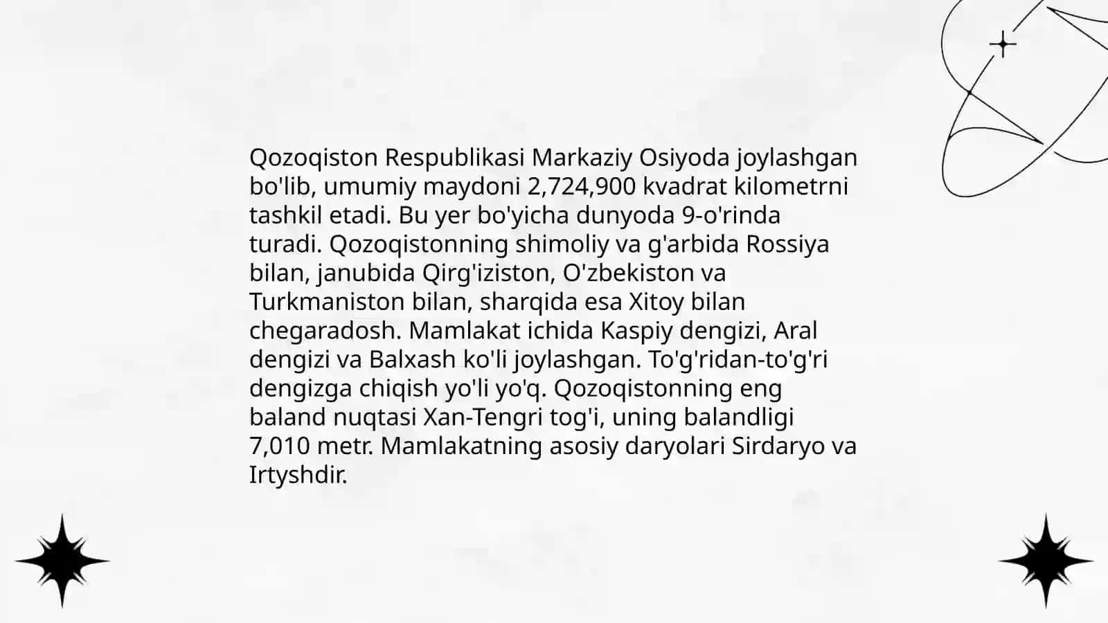 Qozoġiston davlati haqida 4