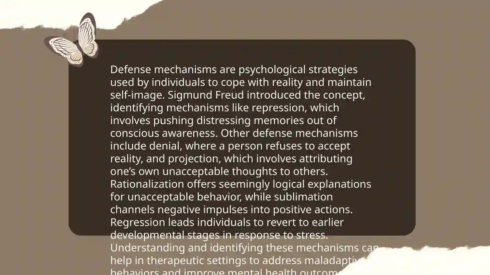 Psychodynamik psychology 4