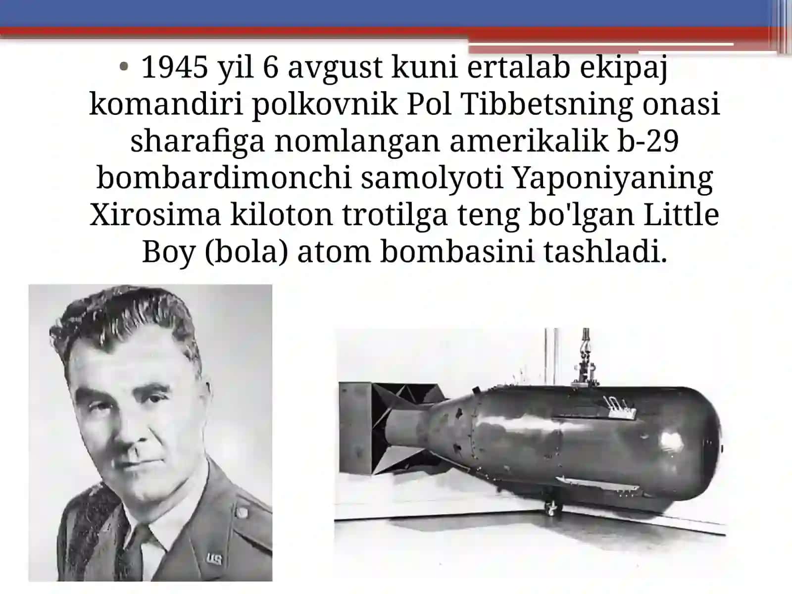 Xirosima va Nagasakining atombombalari 4