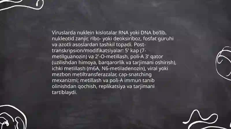 Viruslarning kimyoviy tarkibi 4