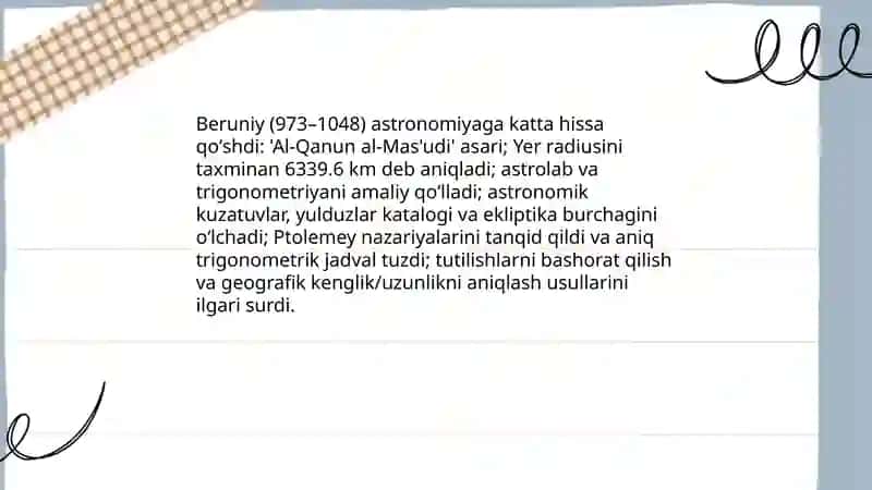 Abu Rayhon Beruniy 4