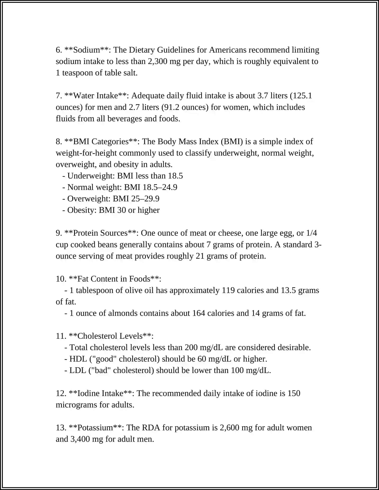 KEEPING HEALTHY GLOSSARY 4