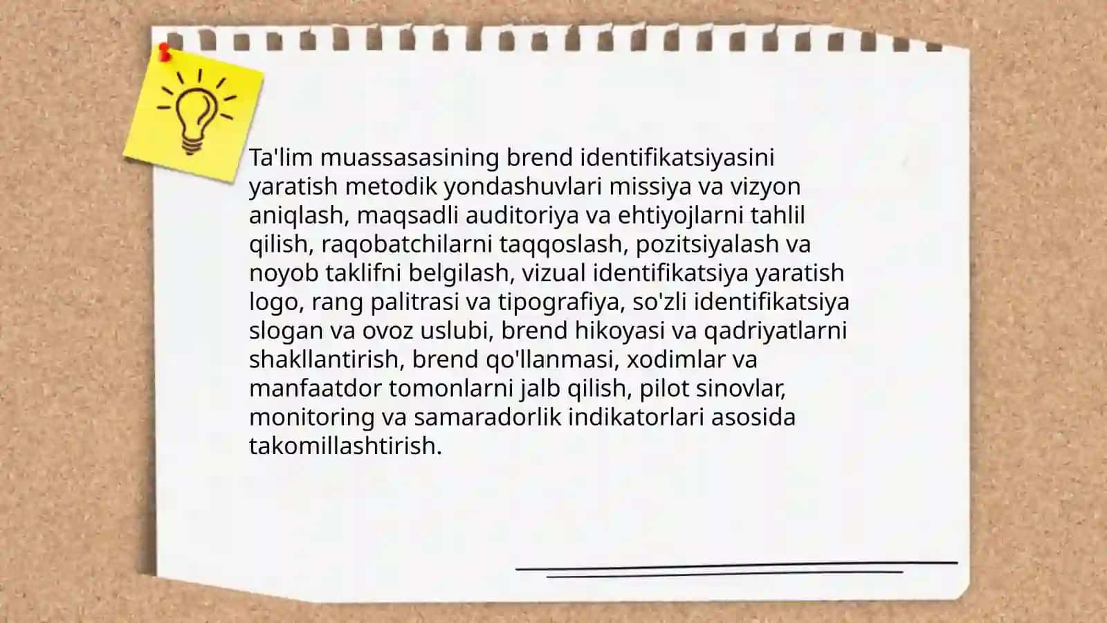 Ta'limda brending va marketing faoliyatining metodik yondashuvlari 4