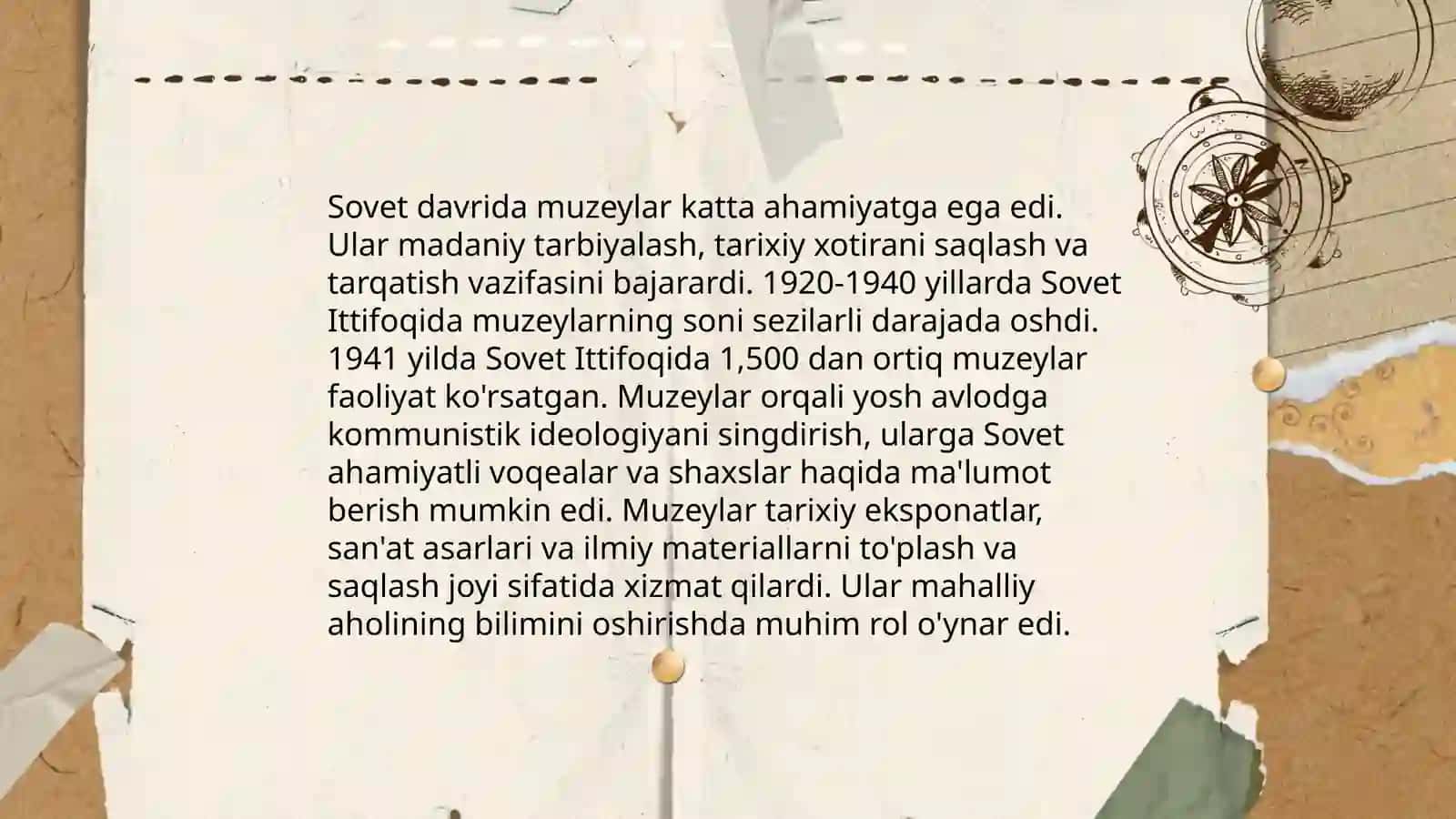 Sovetskiy muzeyining tarixi 4