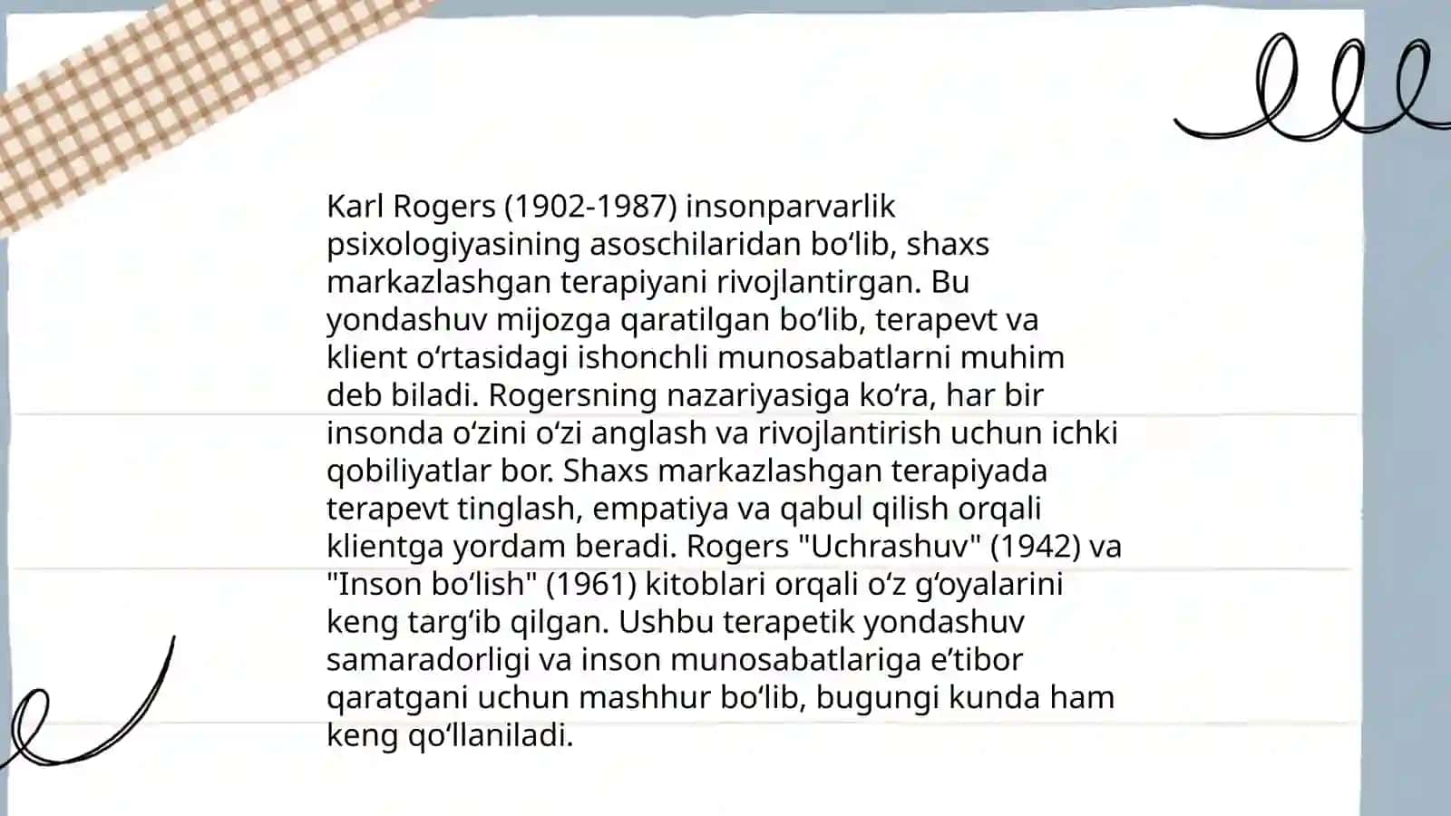 Shaxs markazlashgan terapiya 4