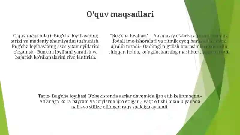 Bog'Cha Loyihasi 4