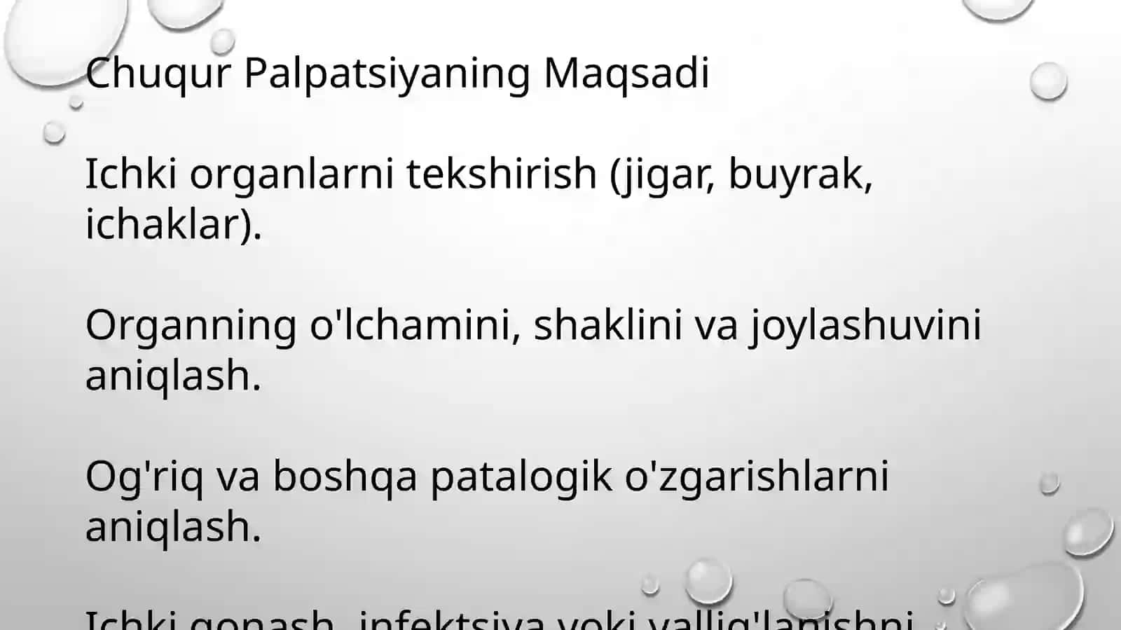 Qorinning Chuqur Palpatsiyasi 4