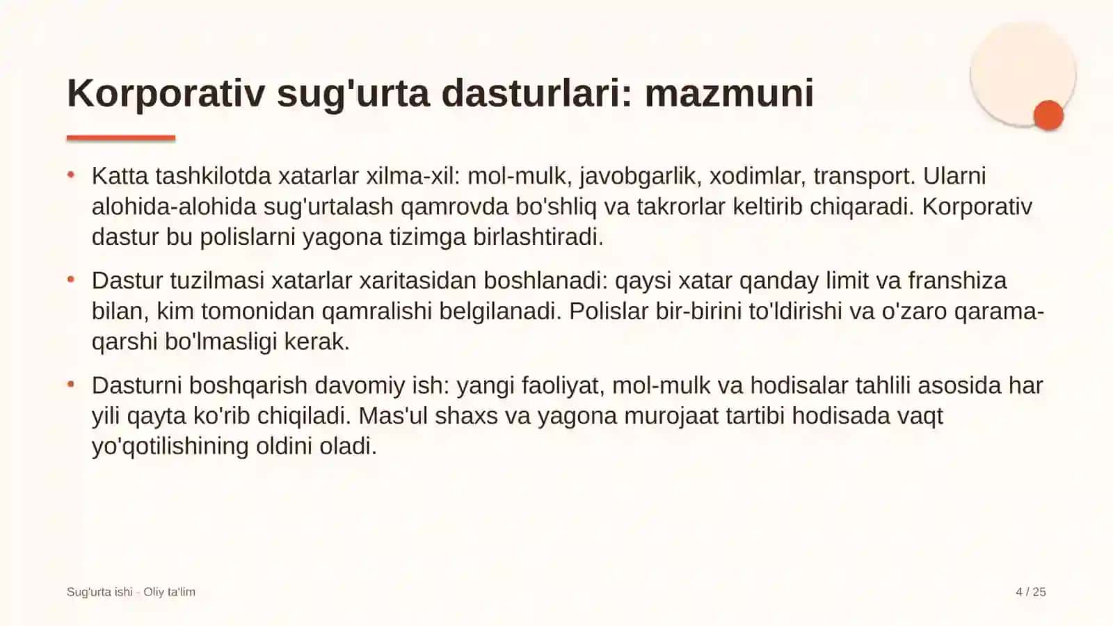 Ziyorat turizmida korporativ sug'urta dasturlari 4