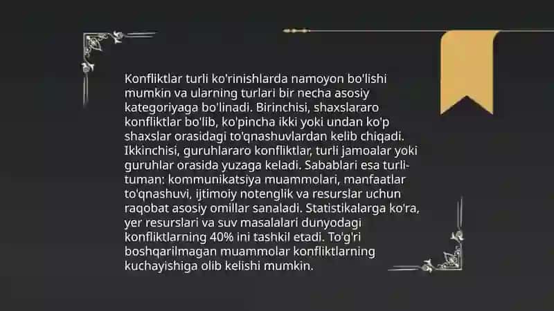 Hokimiyat va konflikt 4