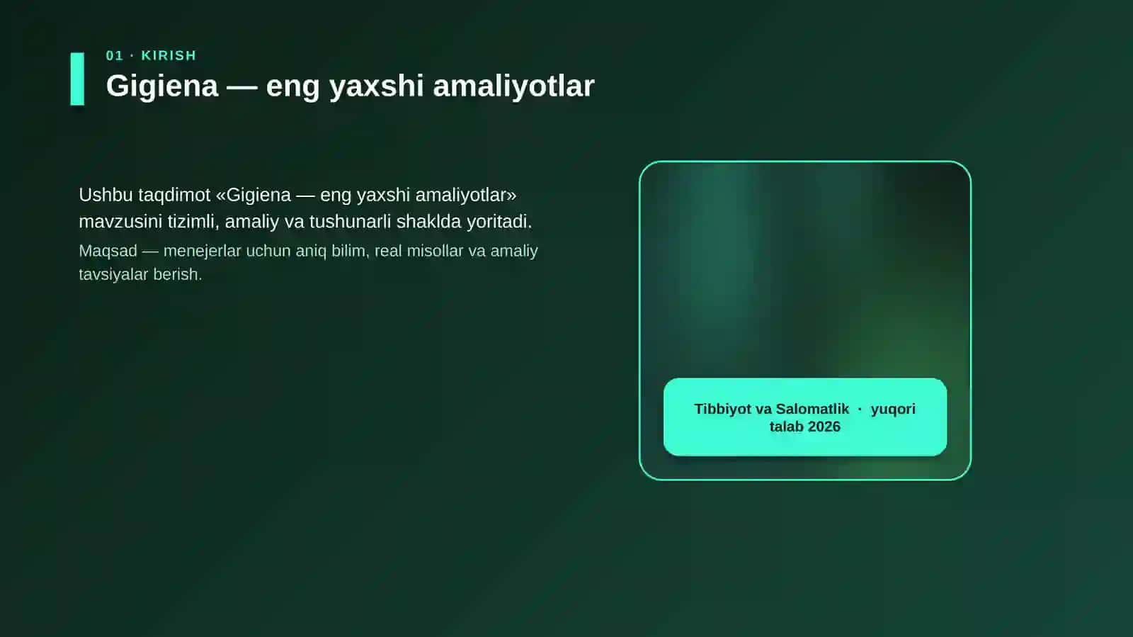 Gigiena — eng yaxshi amaliyotlar 4