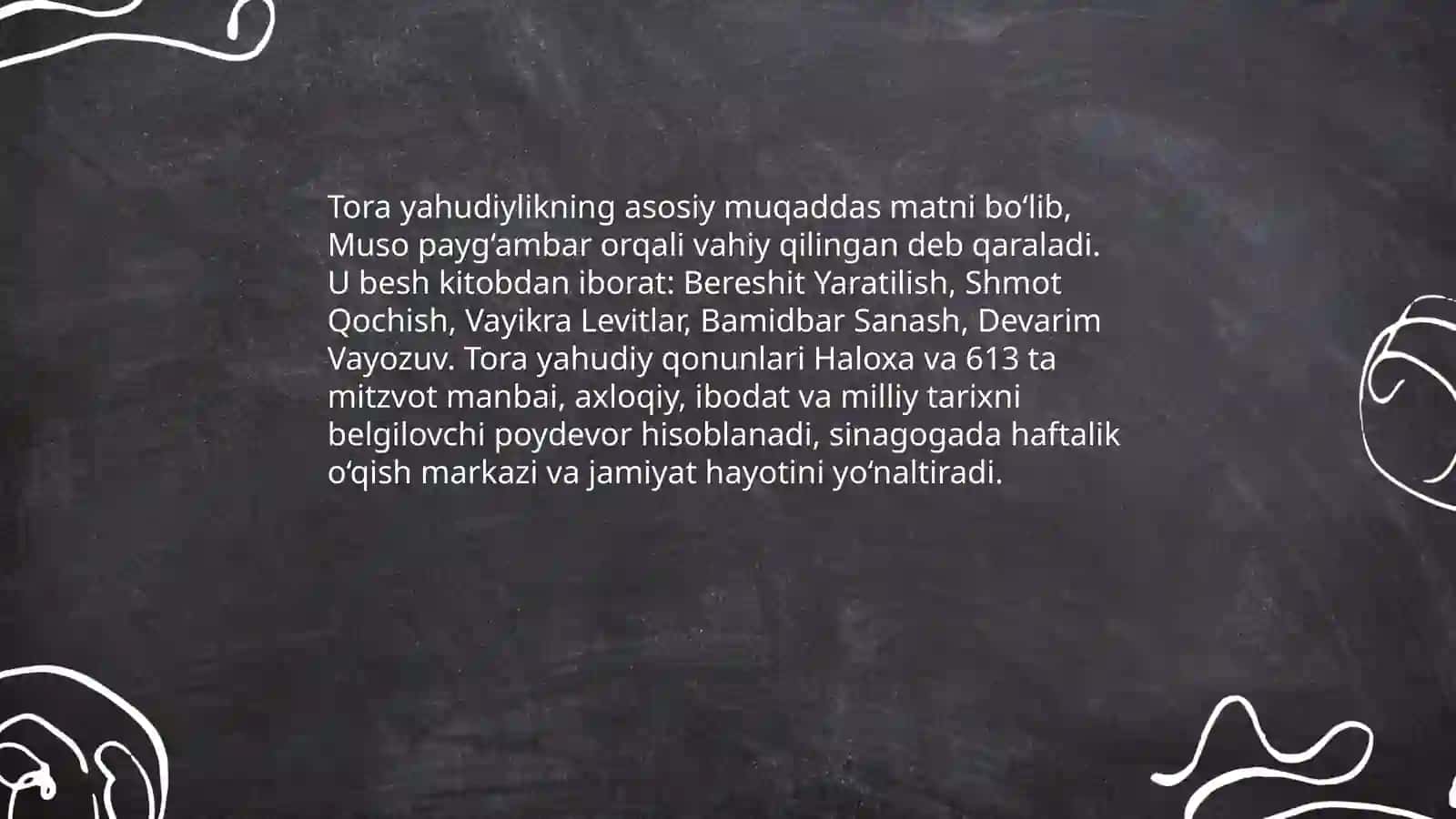 Yahudiylik talimoti 4