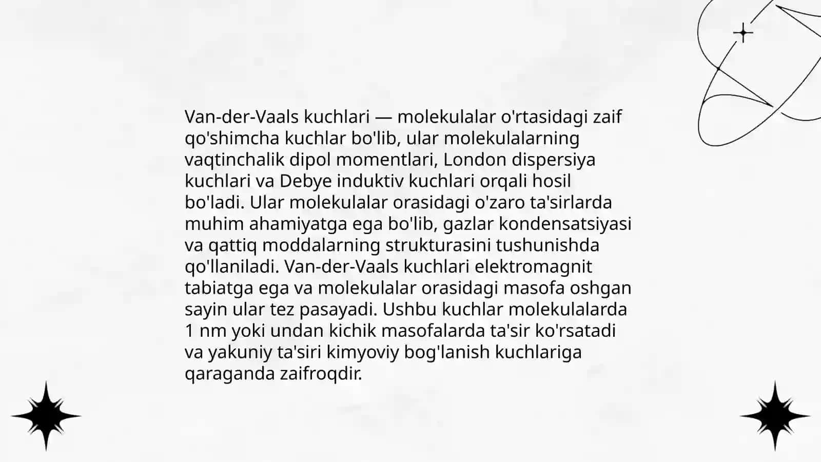 Molekulyararo ta'sirlar 4