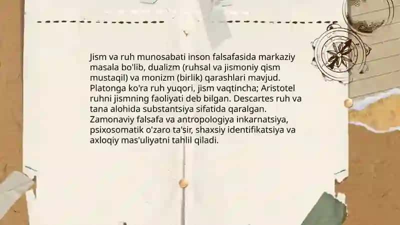 Inson falsafasi Falsafiy Antropologiya 4
