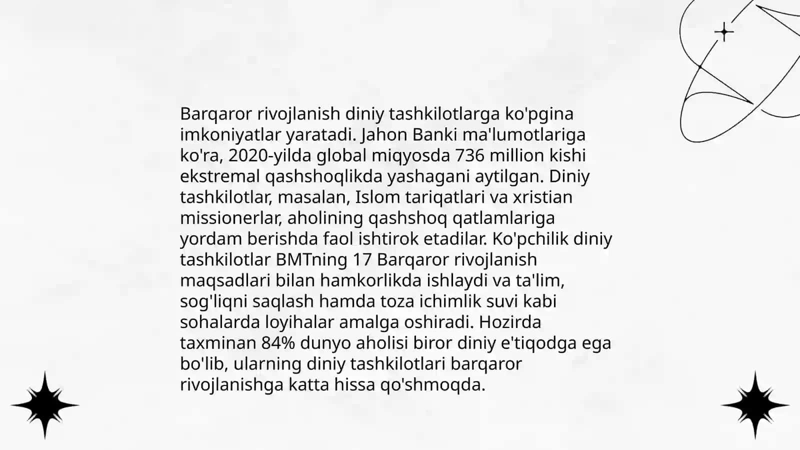 Xalqaro diniy tashkilotlar faoliyatining tarixi 4