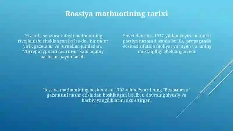 Rossiya matbuoti 4