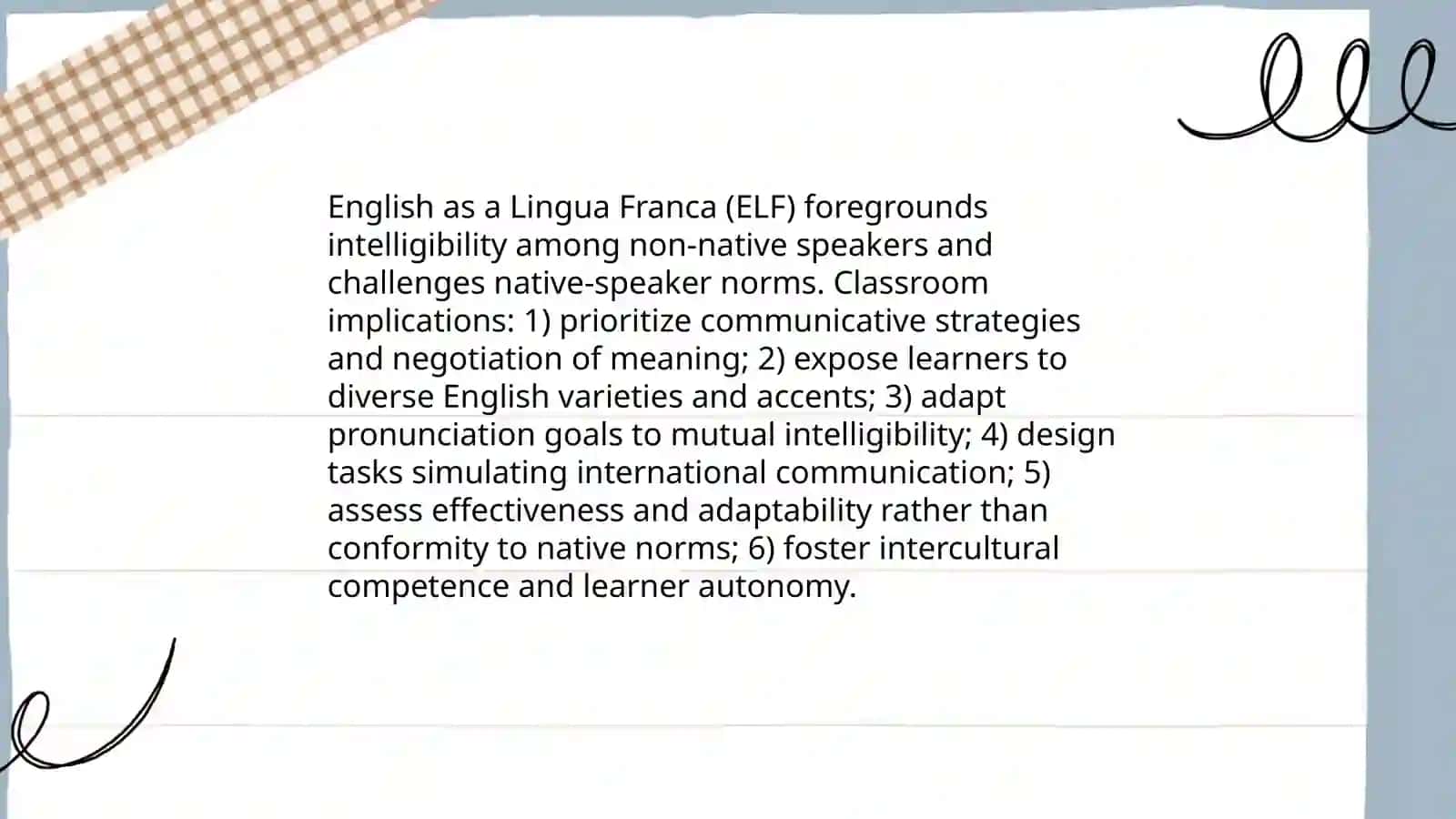 Global Englishes Approach 4