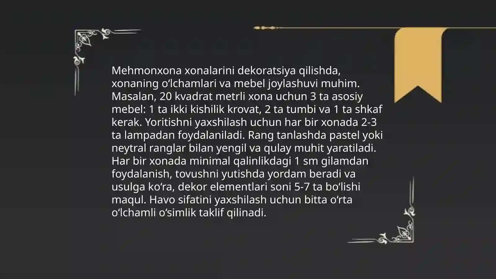 Mehmon hona turar joy biznes 4