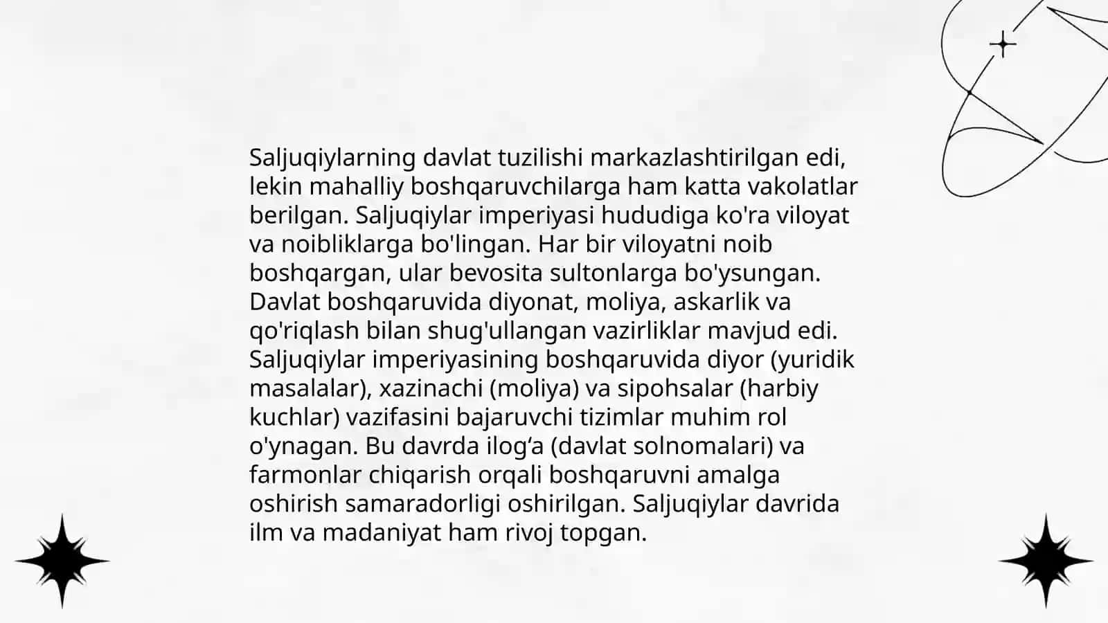 Saljuqiylar davlati 4