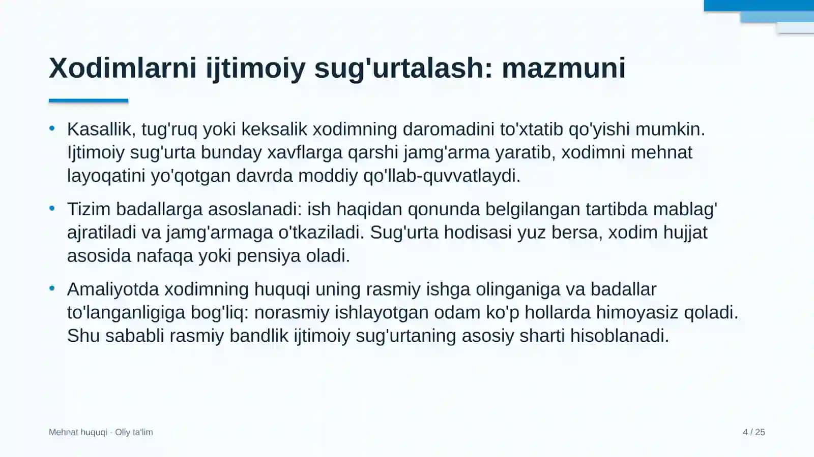 Gul do'konlarida xodimlarni ijtimoiy sug'urtalash 4