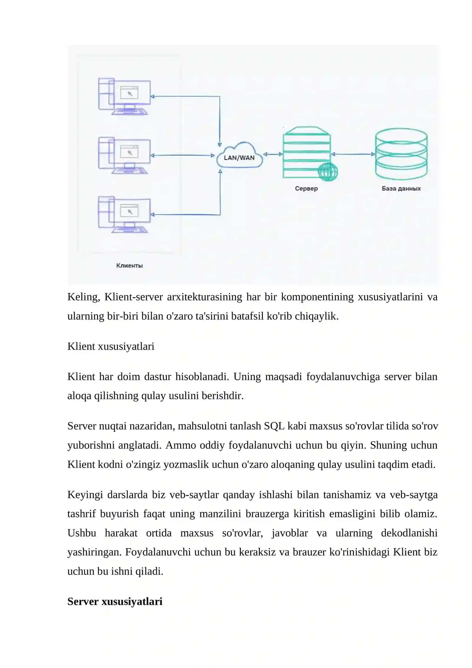 Klient-server arxitekturalari 4