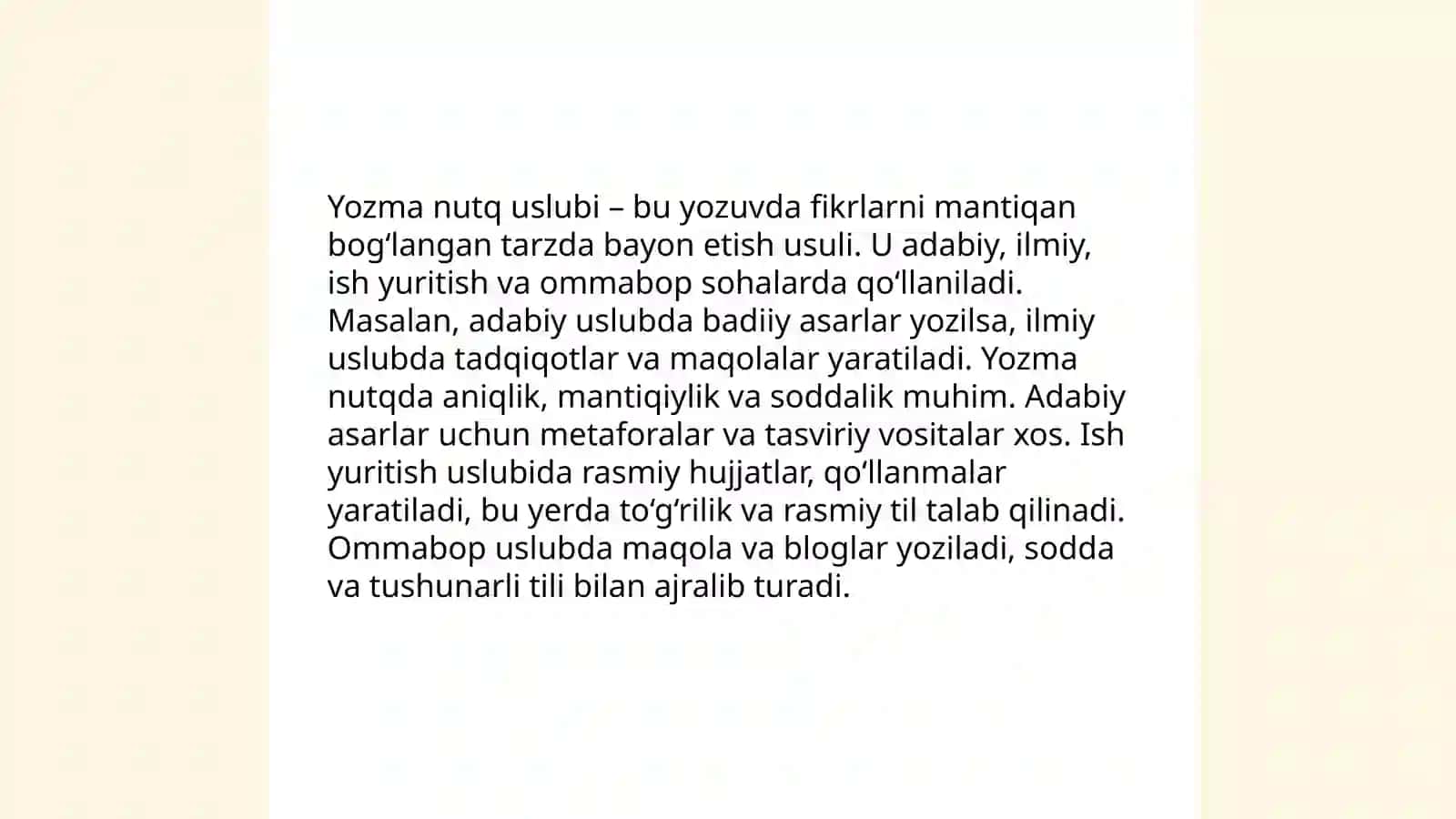 Nutq uslublari va uning xususiyatlari 4