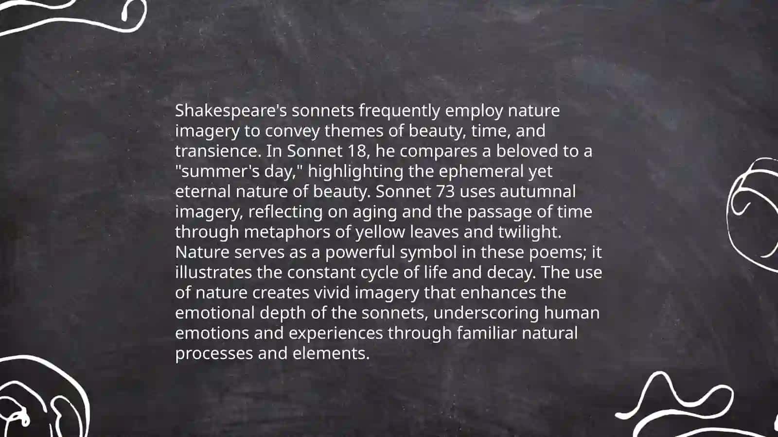 Shakespeare's sonnets 4