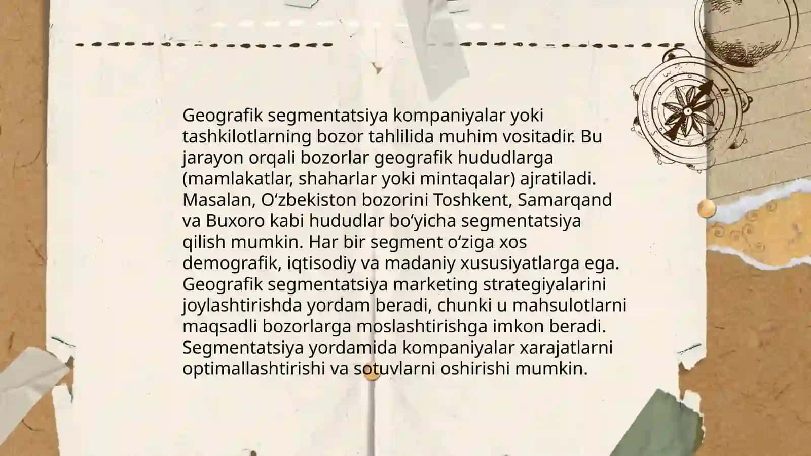 Jahon bozorining segmentatsiyasi 4