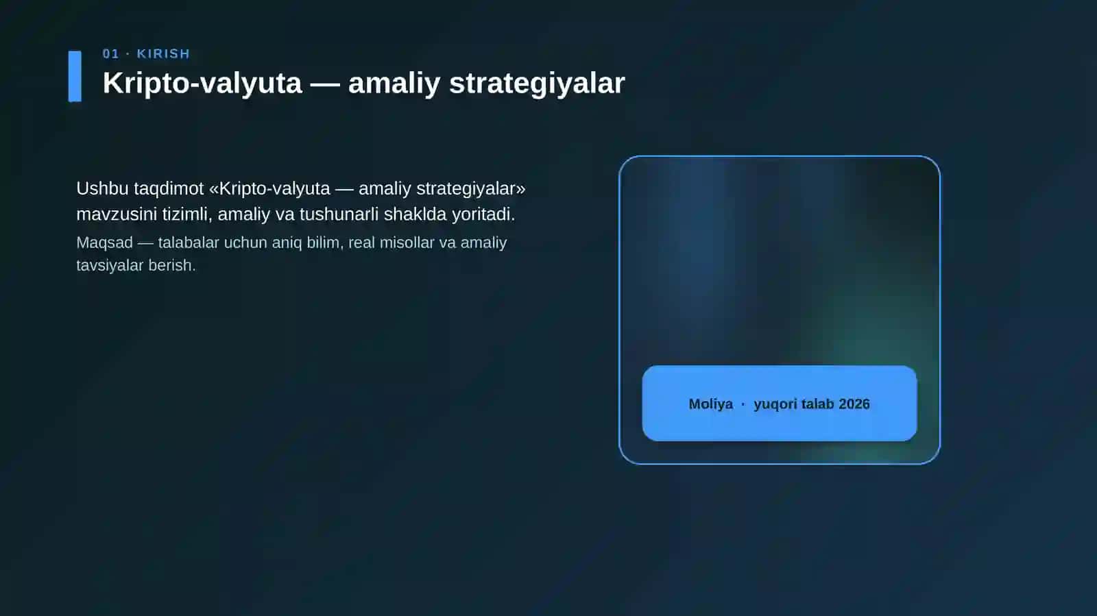 Kripto-valyuta — amaliy strategiyalar 4