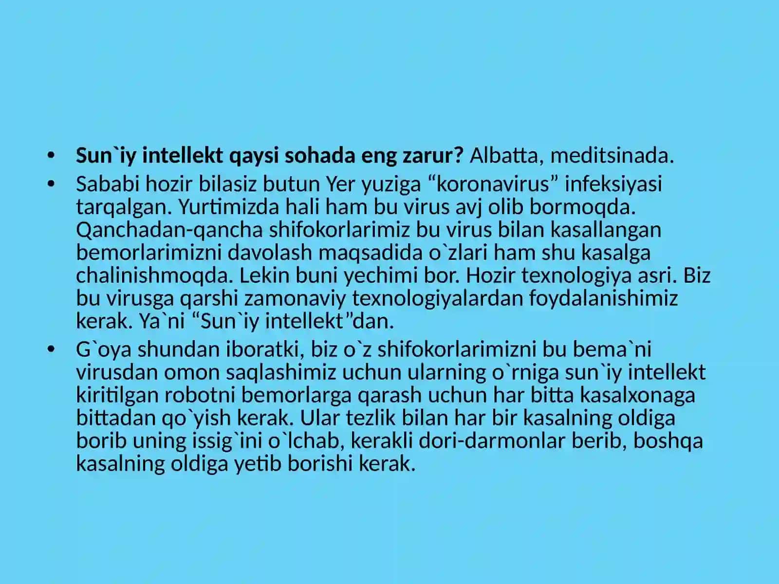 Sun'iy intellekt nima? 4
