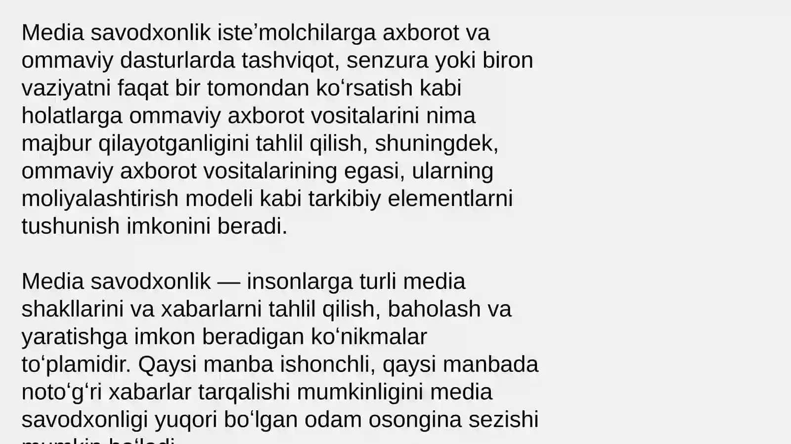 Multimediy vositalari (multimedia – ko’pvositalilik) 4