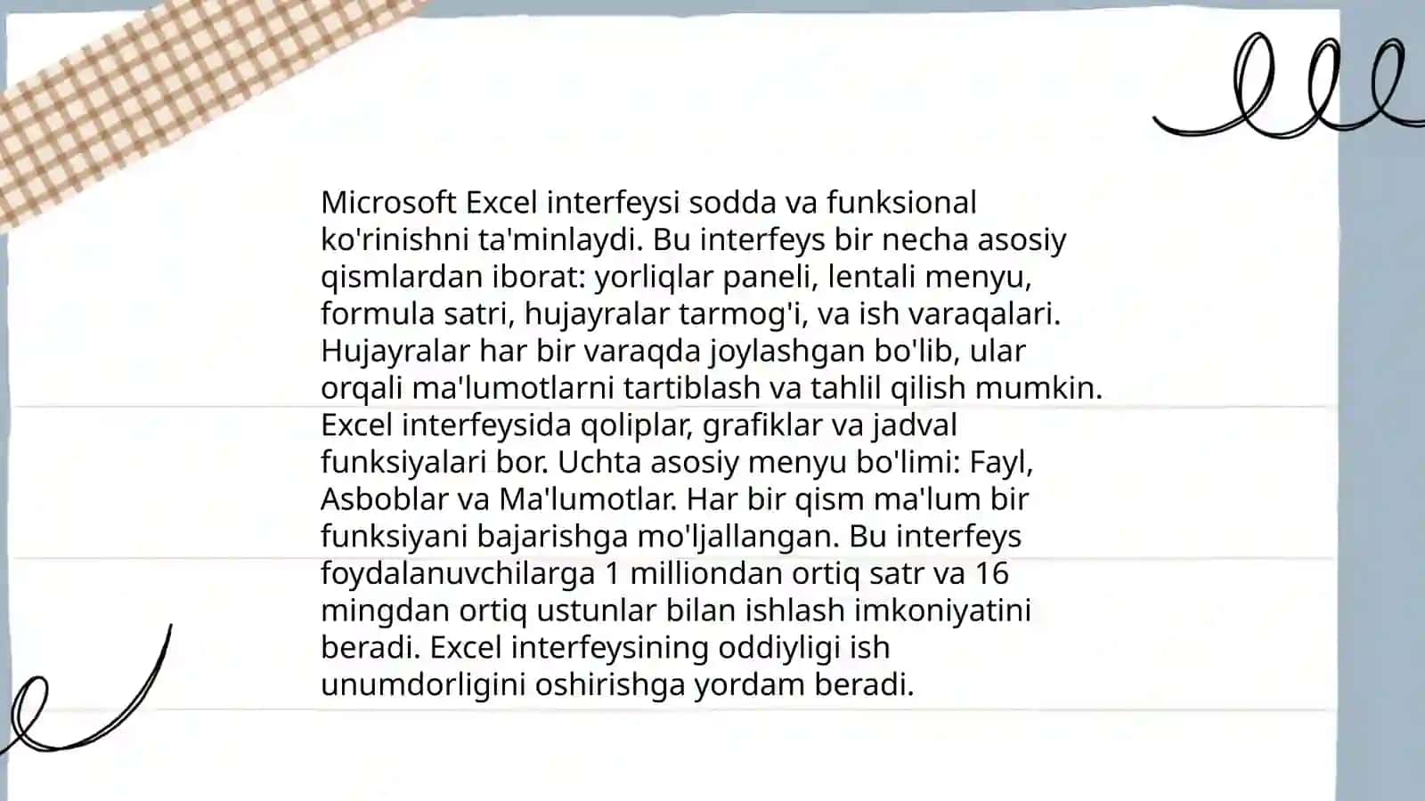Exselni 0 dan o'rganamiz 4