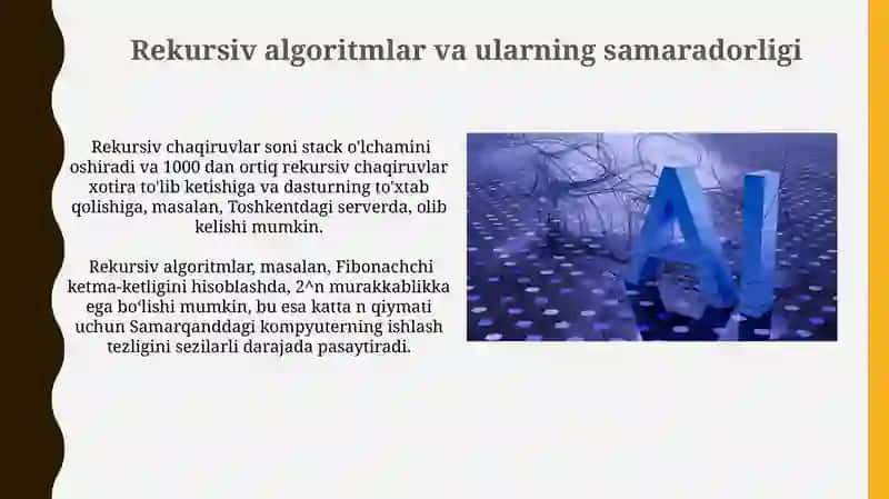 Algoritmlar va ularning berilish usullari 4