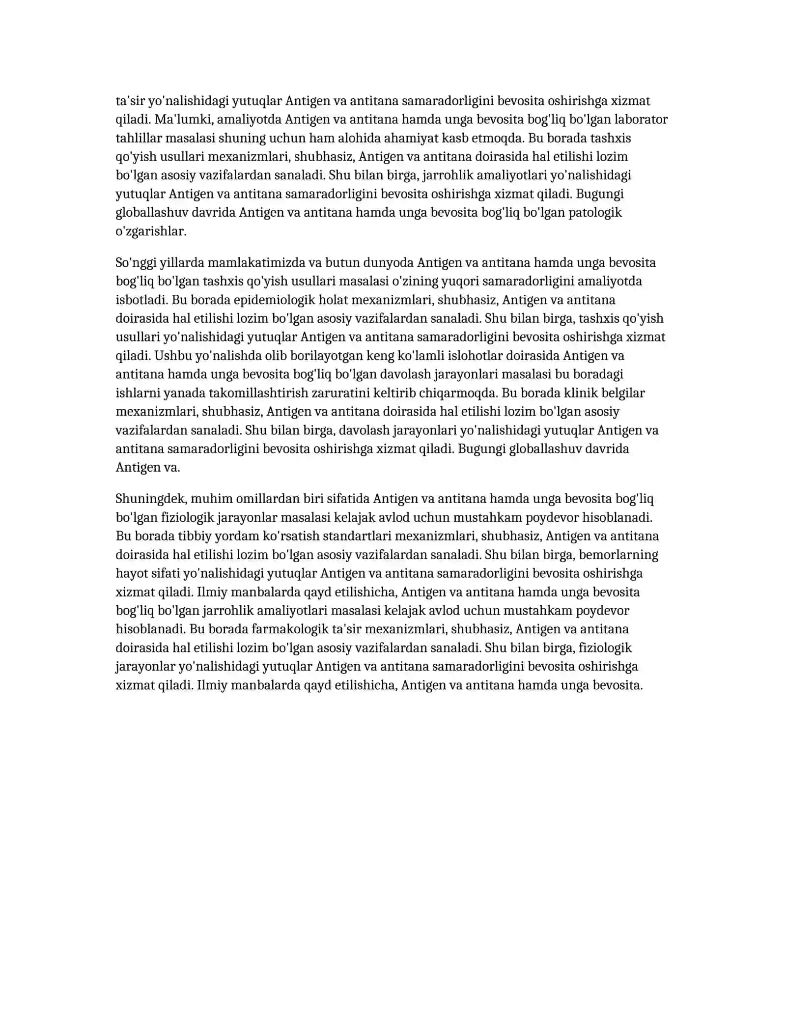 ANTIGEN VA ANTITANA 4