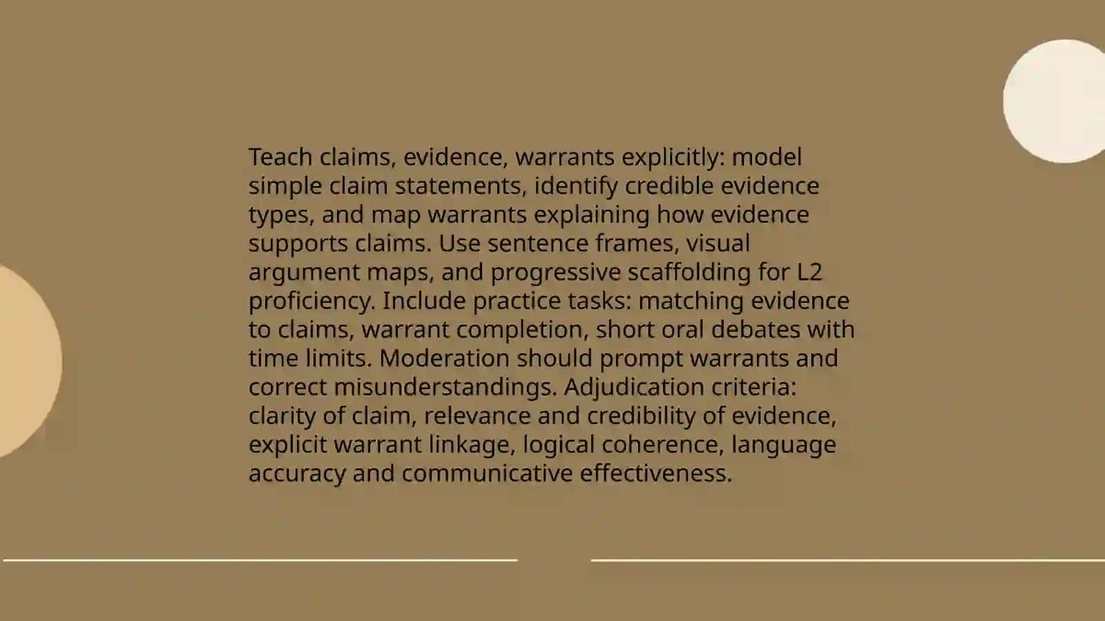 Debate Method in Language Classes 4