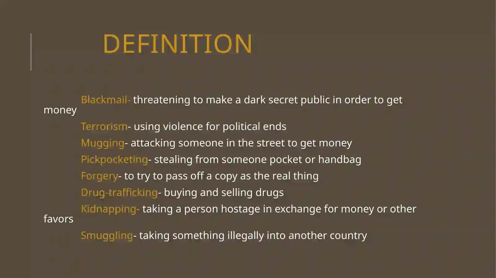 Criminal law 4