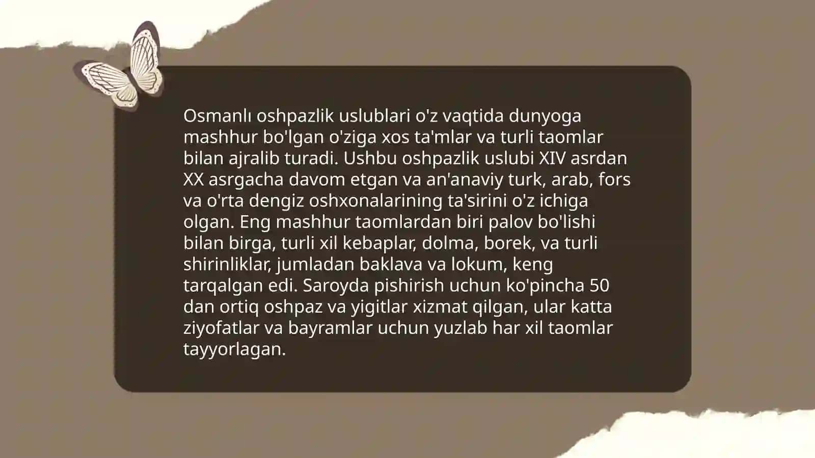 Osmanlı restoran loyihasi 4