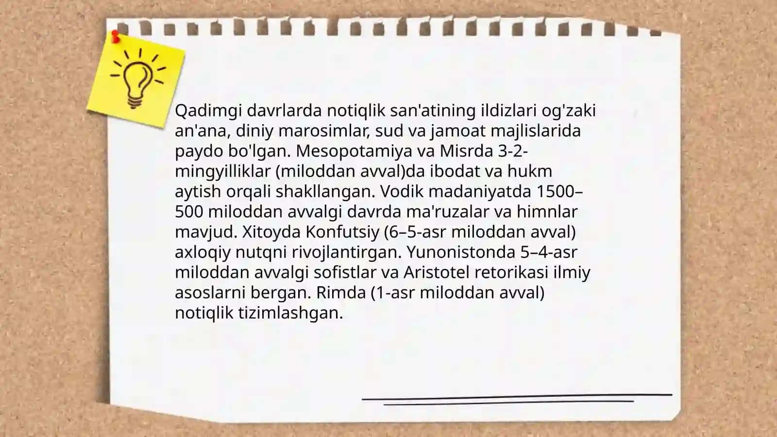 Nutq madaniyati va notiqlik sanati uning tarixi 4