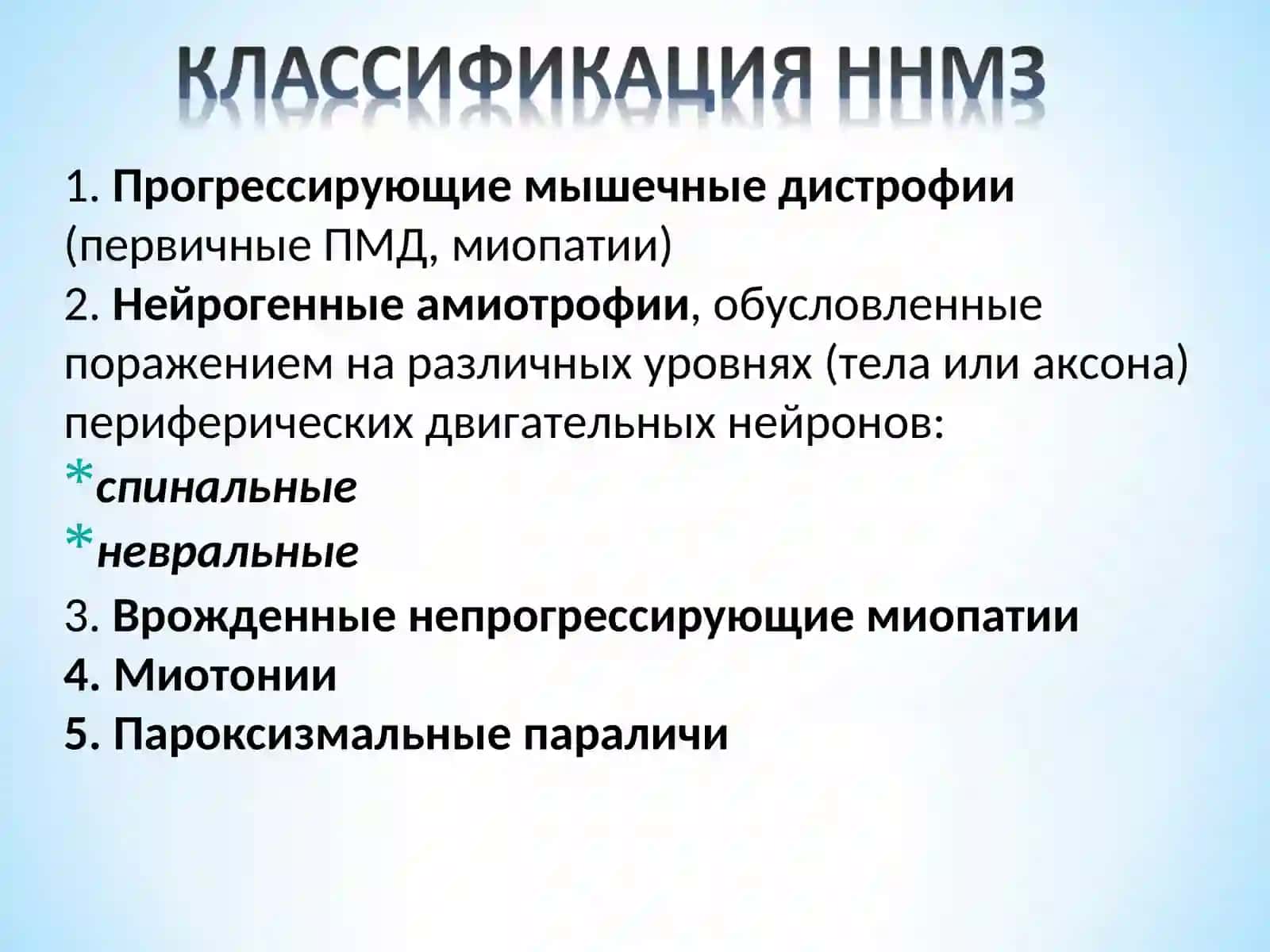 НАЛЕДСТВЕННЫЕ МИОПАТИИ 4