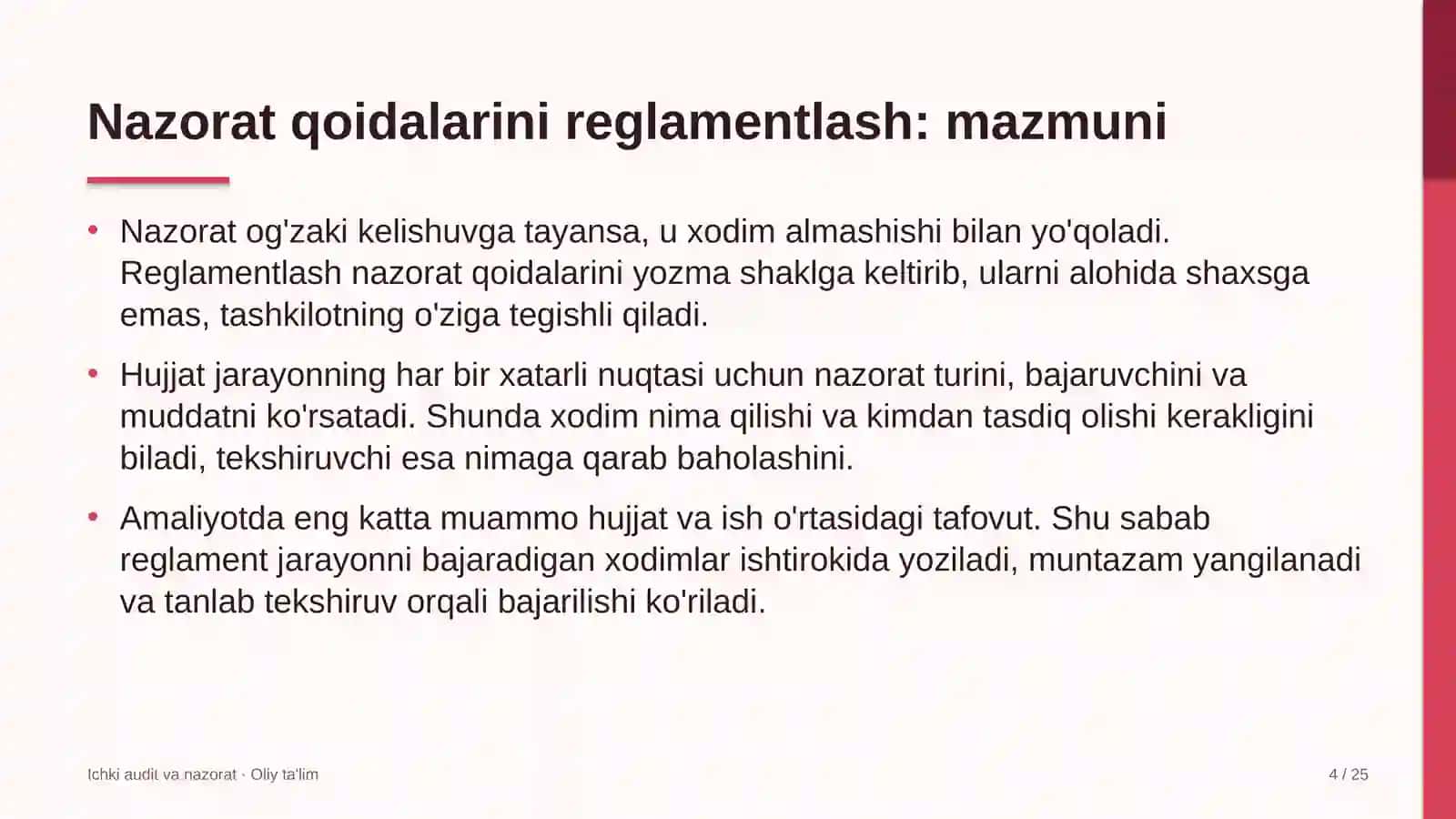 Etnoturizmda nazorat qoidalarini reglamentlash 4