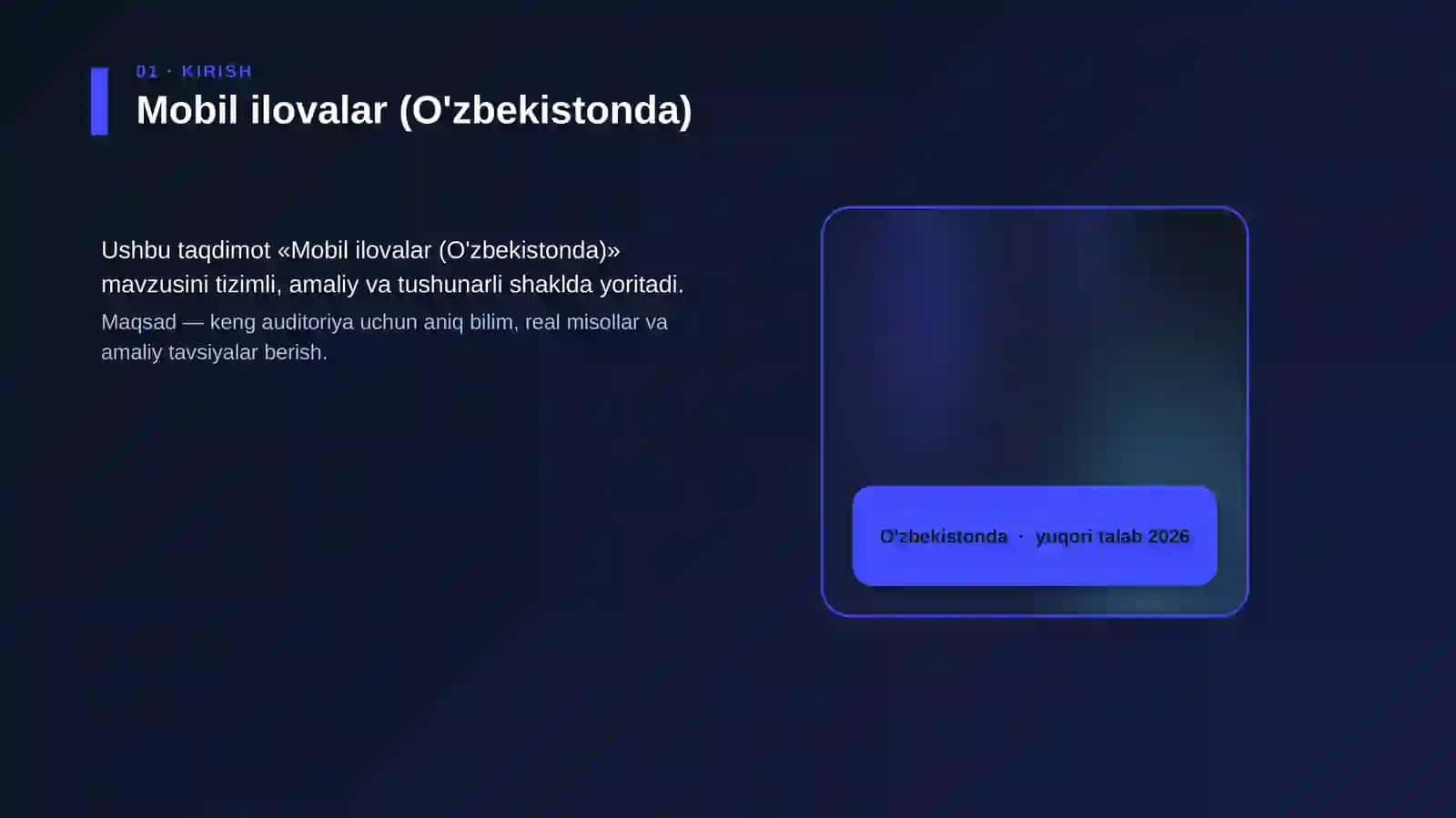 Mobil ilovalar (O'zbekistonda) 4